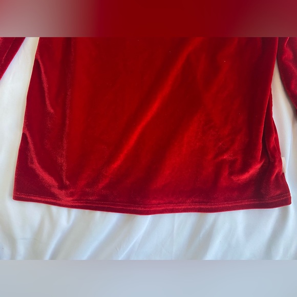 BCBGirls Red Velvet Holiday Tunic Size 4T - Picture 9 of 11